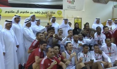 الشارقة بطل كأس الاتحاد لكرة السلة