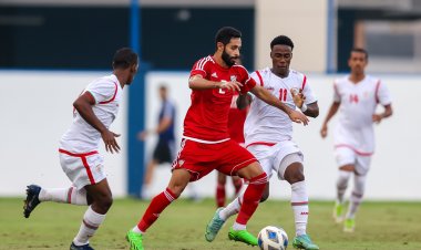 الأبيض الأولمبي يكرر تعادله مع عُمان