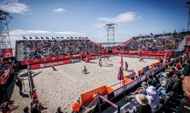 25 دولة تتنافس على لقب الجولة العالمية للطائرة الشاطئية في دبي