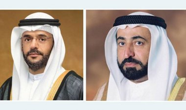 ولي عهد الشارقة يهنئ الشيخ سلطان بلقب الكأس