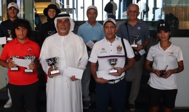 الميدالية الوطنية الشهرية للجولف تلمع على صدر الهاشمي