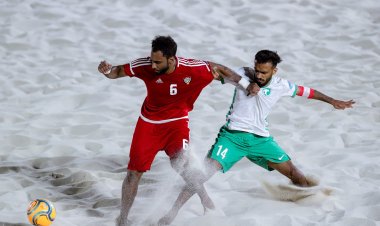 الامارات إلى نصف نهائي قارات الشواطئ بالفوز على السعودية