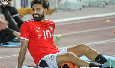 صلاح يشارك في تدريبات الفراعنة لمواجهة بلجيكا