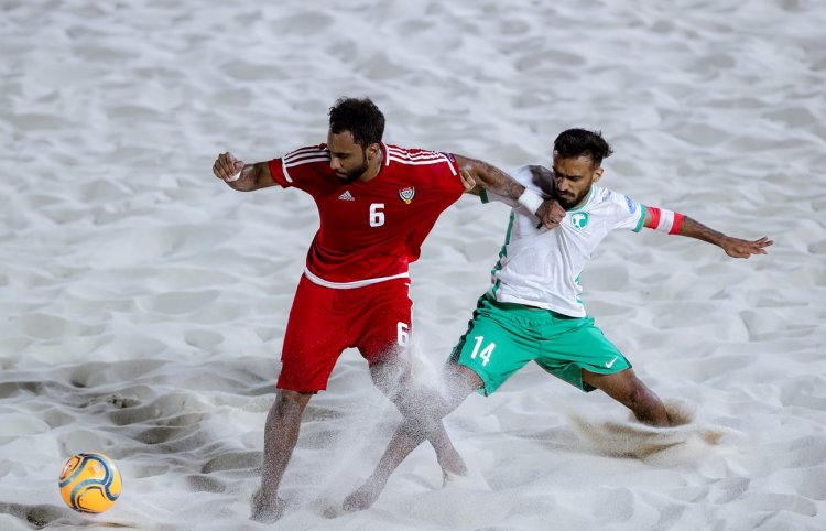 الامارات إلى نصف نهائي قارات الشواطئ بالفوز على السعودية