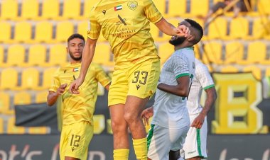 الوصل يرتوى من مسافي وكلباء يسحق الذيد بسداسية