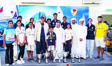7 ميداليات إماراتية في بطولة «البارح» الدولية للشراع الحديث
