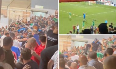 هتافات "فلسطين.. فلسطين" توقف مباراة بدوري أبطال  أوروبا