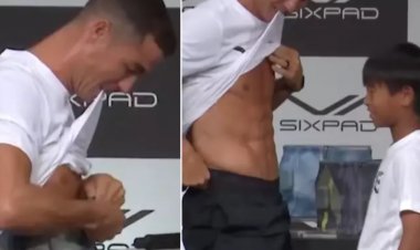 كريستيانو رونالدو يترك أحد معجبيه في صدمة