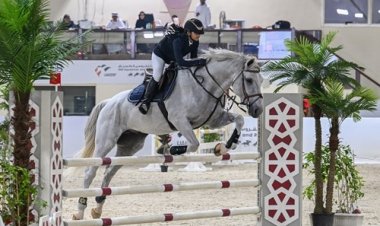 في ختامية دوري قفز الحواجز 180 فارساً وفارسة