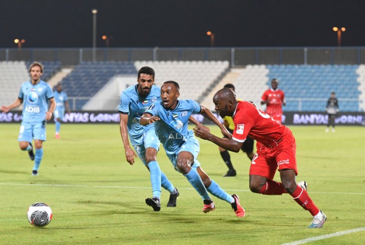 بني ياس والجزيرة يقبلان بالتعادل في ذهاب كأس مصرف أبوظبي