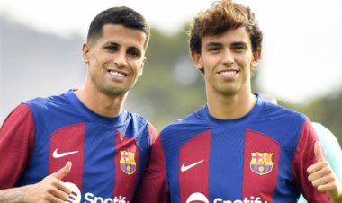 رقم قميص جواو فيليكس وكانسيلو مع برشلونة