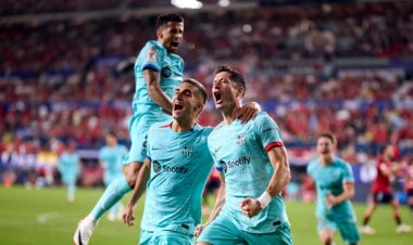 برشلونة يعود من أرض أوساسونا بانتصار ثمين