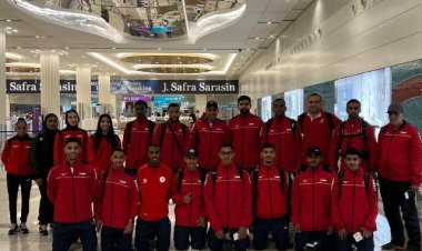 منتخب ألعاب القوى يغادر  إلى عمان للمشاركة في البطولة العربية