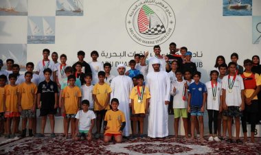 تنظيم نادي "أبوظبي للرياضات البحرية" لسباق "الإبحار الشراعي" بكاسر الأمواج