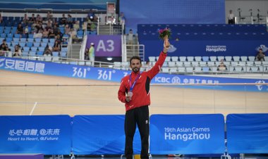 رئيس اتحاد الدراجات يشيد بإنجاز المنصوري في "الآسيوية" والذي سيدعم فرص تأهله للأولمبياد