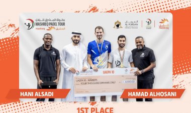 الحوسني والسعدي يتوّجان بلقب بطولة "البادل" للهواة في أبو ظبي