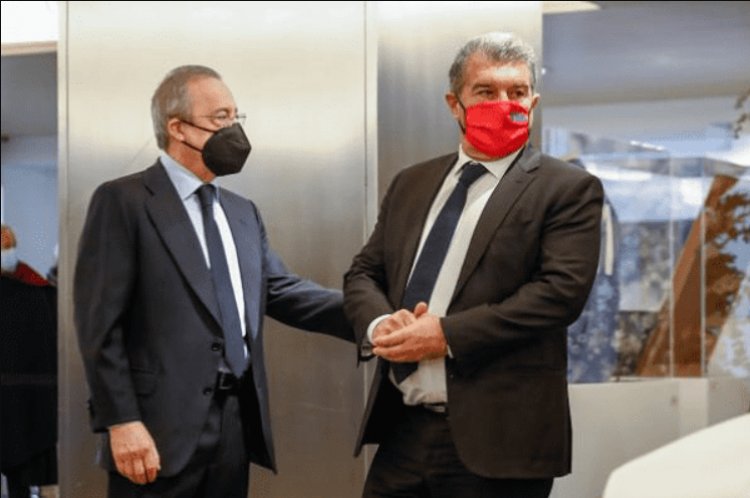 بيريز يقبل دعوة لابورتا على الغداء قبل الكلاسيكو