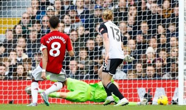 يونايتد يهزم فولهام في الوقت القاتل