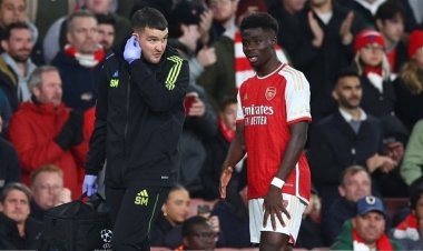 إصابة ساكا تثير قلق الغانرز