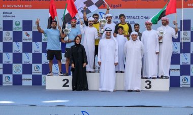 سباق دبي لقوارب التجديف .. " زلزال 81"و "كي إتش كي 54" يحلقان باللقب