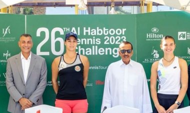 انطلاق النسخة الـ26 من بطولة تحدي الحبتور الدولية للتنس غداً