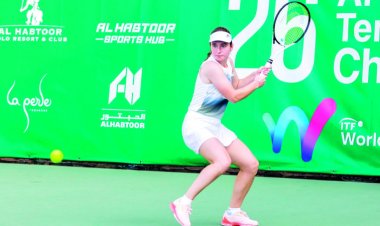 تجاوز كبار المصنفات ضربة البداية في «تحدي الحبتور» لتنس السيدات