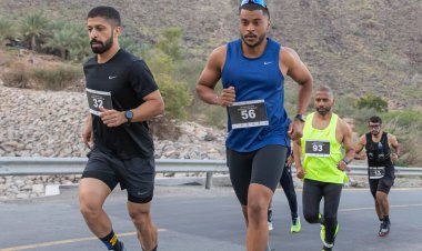 تتويج أبطال تحدي خورفكان الجبلي للجري.