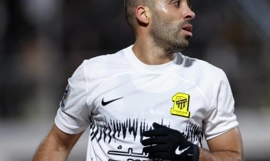 إصابة عبد الرزاق حمدلله قبل مباراة الاتحاد ضد الأهلي
