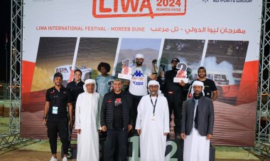 تحقيق الطنيجي للزمن الأفضل في تحدي "البيرن آوت" بمهرجان ليوا الدولى